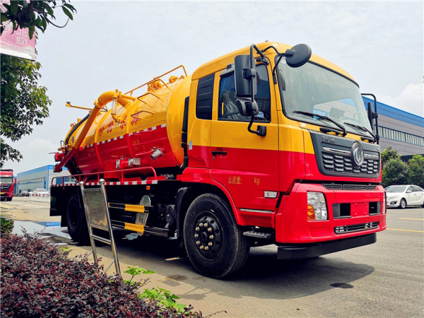 天錦15方清洗吸污車